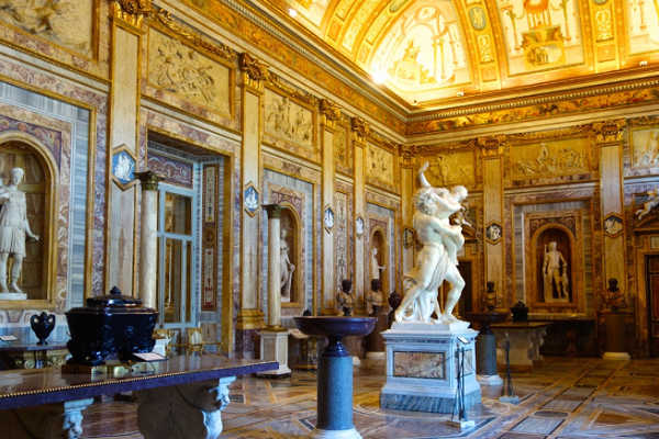 Borghese Gallery and Museum in Rome, Italy