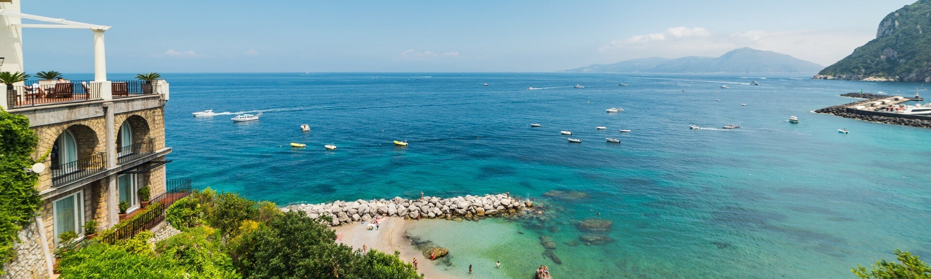 How do you get to the Isle of Capri?